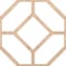 Ekena Millwork 66 56W x 66 56H x 14T Large Cameron Decorative Fretwork Wood Ceiling Panels, Red Oak CELW67X67X0250CAMRO - alternate 7